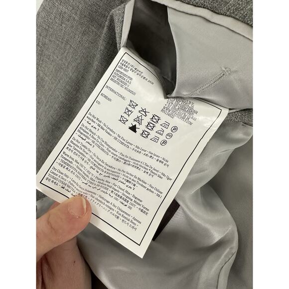 Suit Supply Lazio Suit Size 38 US Grey Perennial Tailored Fit Wool NWT $673 - Picture 13 of 16